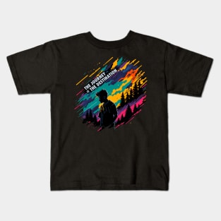 The journey is the destination Kids T-Shirt